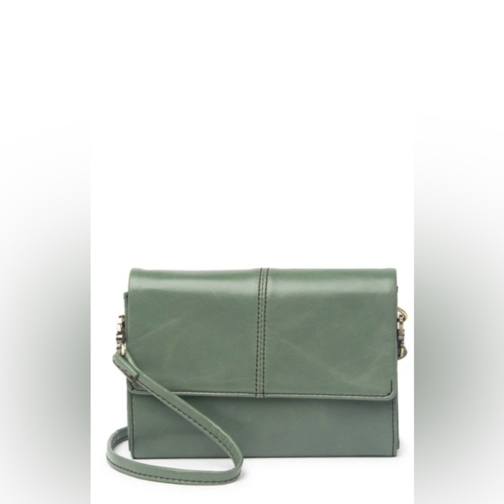 HOBO - Convertible Crossbody to Clutch - Bottle Green - Nwot